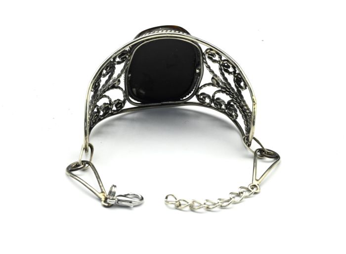 Ammonite Rectangle bracelet, 16 cm