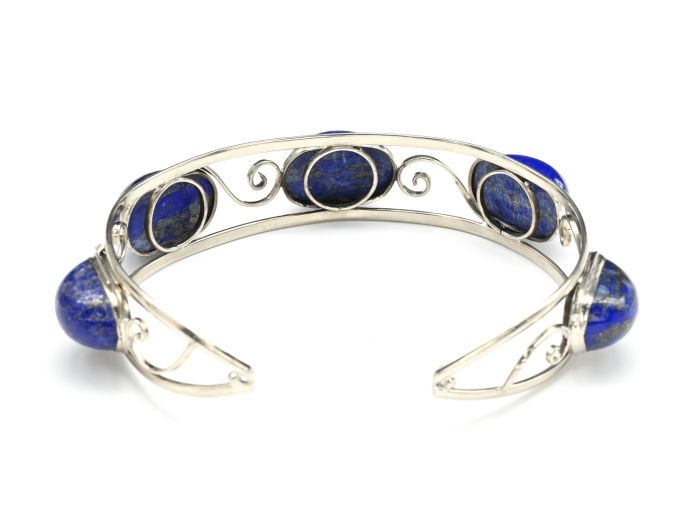 Lapis lazuli bracelet, 21 cm.