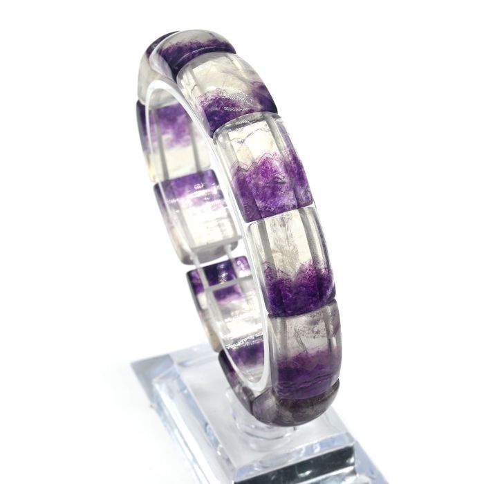 Fluorite wristband 13*19mm, 57g