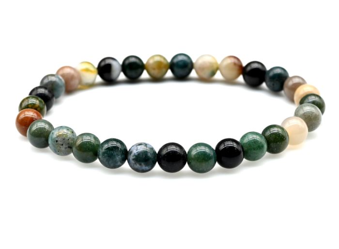 Bracelet made of jasper ball 6mm