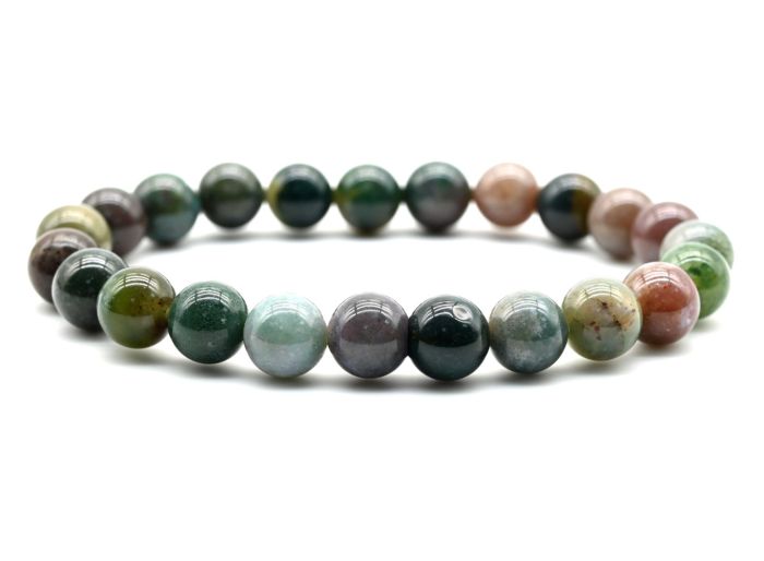 8mm Jasper Bead Bracelet