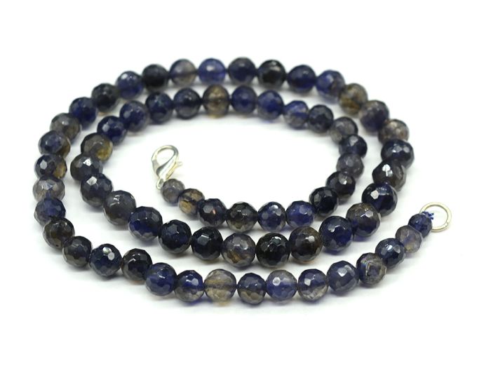 Beads made of Iolite ball gr.6-7.5mm, 45cm, 26.3g