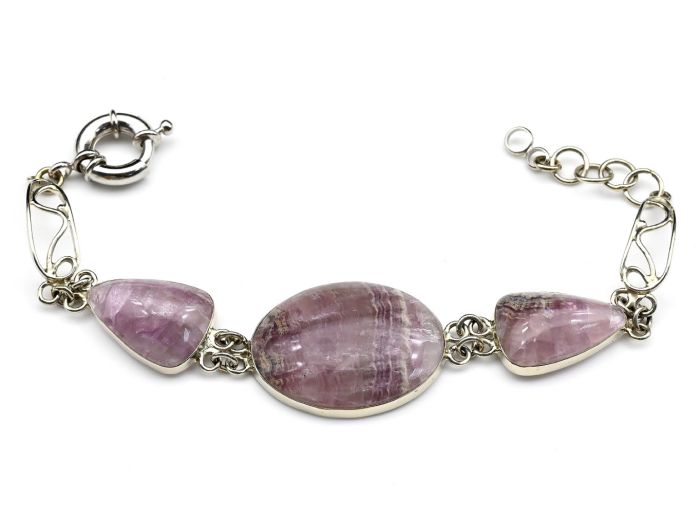 Bracelet made of fluorite, 18.5cm.