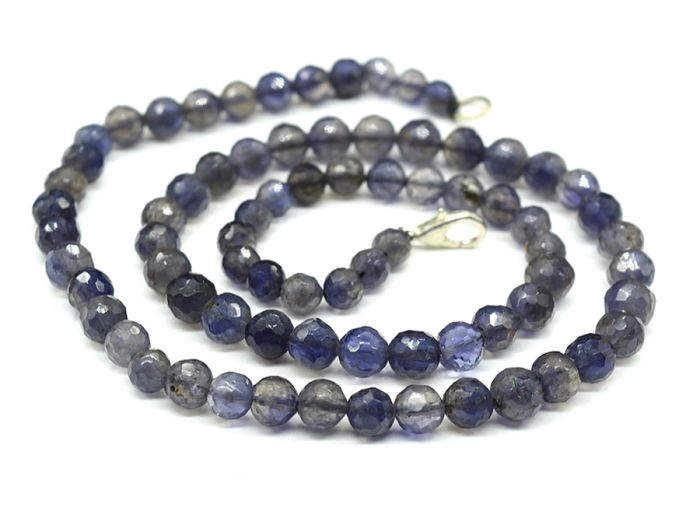 Beads made of Iolite ball gr.5-7mm, 48cm, 24.7g