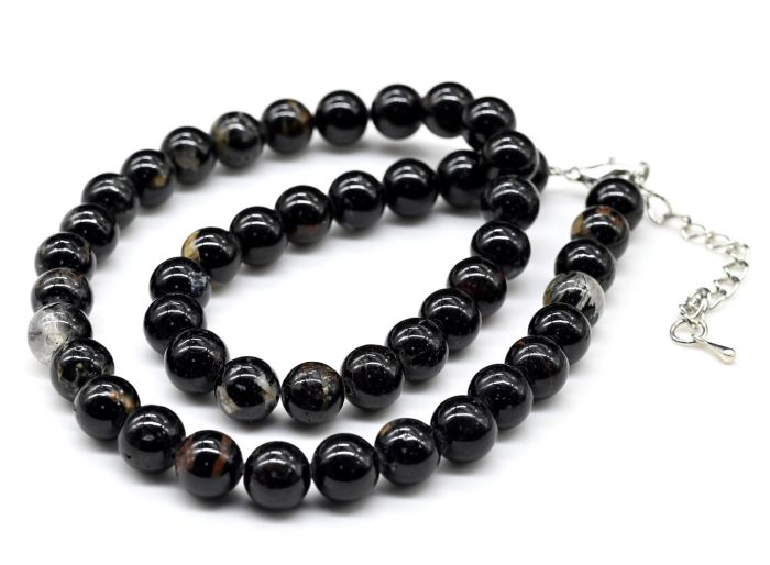 Beads made of hypersteen bead 8-8.5mm, 42cm