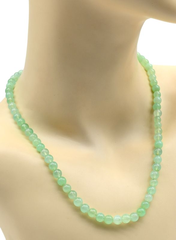 Chrysoprase Beads ball 7mm, 48cm, 29g