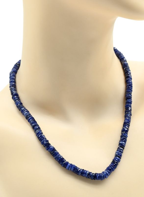 Sodalite beads rondel cut 6*2mm, 47cm, 29.3g